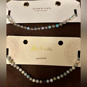 Bundle of 2 altard state choker necklaces